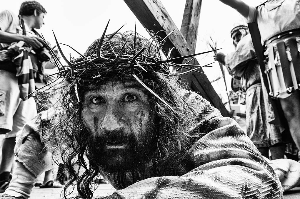 Categoría Retrato Humano. Sexto Puesto Alex (Perú) - "Cristo Cholo" - Tomada en Lima el 18/04/2014